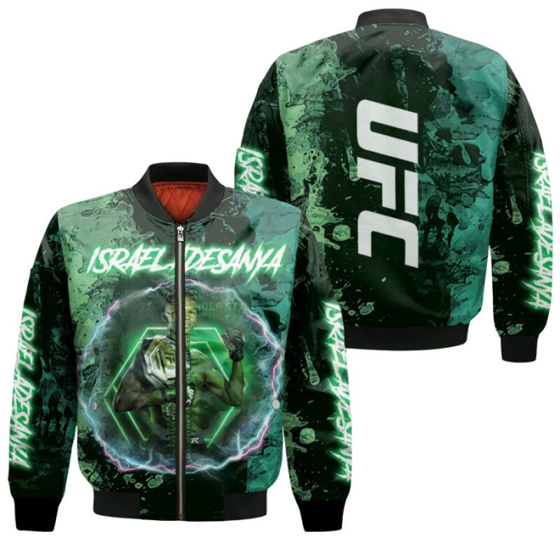 UFC Unrivalled Warrior Israel Adesanya The Last Stylebender gift for Israel Adesanya Fans Bomber Jacket BJ03372