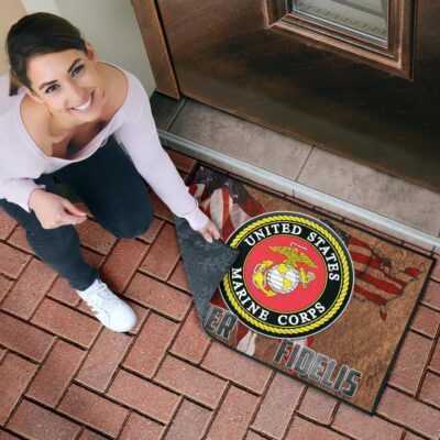 US Independence Day US Marine Corps Semper Fidelis Door Mat Welcome Mat 4