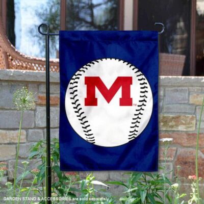 University of Mississippi Baseball Garden Flag GF01834