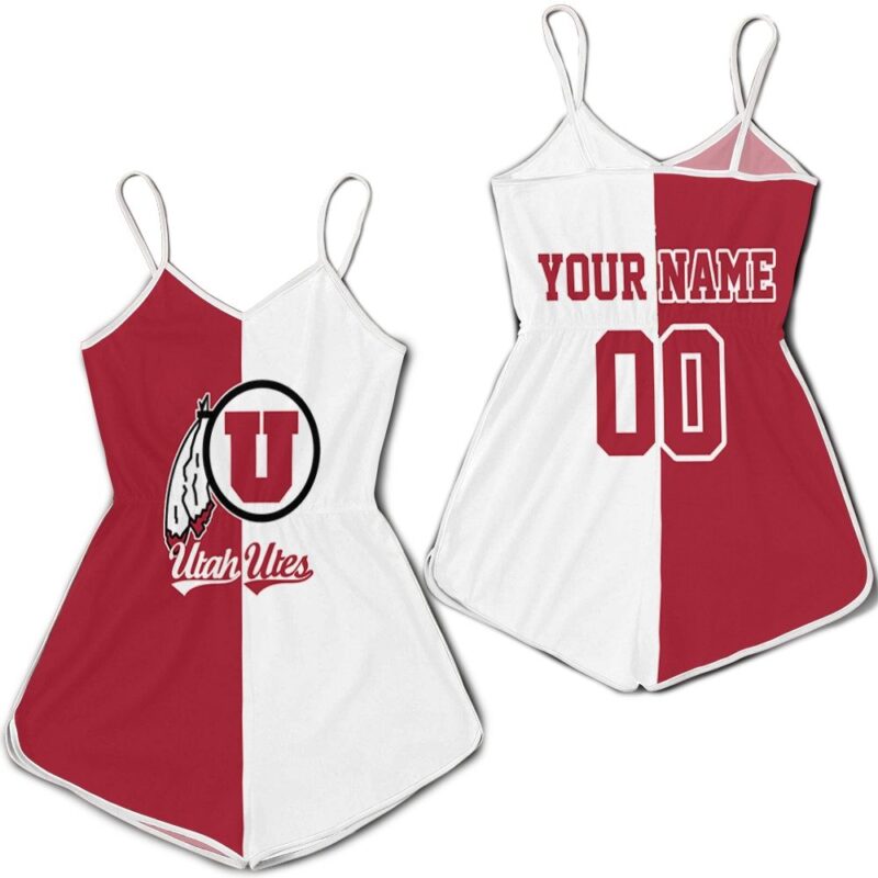 Utah Utes Mascot For Utes Fan 3d Personalized Romper RJ02226