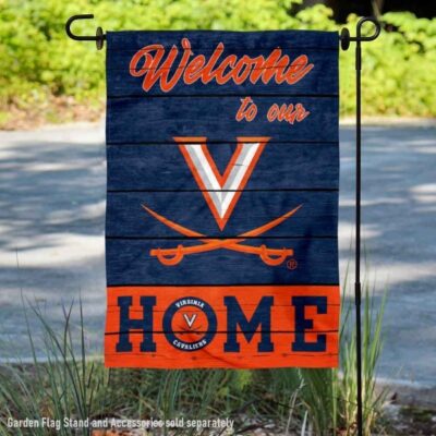 Virginia Cavaliers Welcome To Our Home Garden Flag GF01130