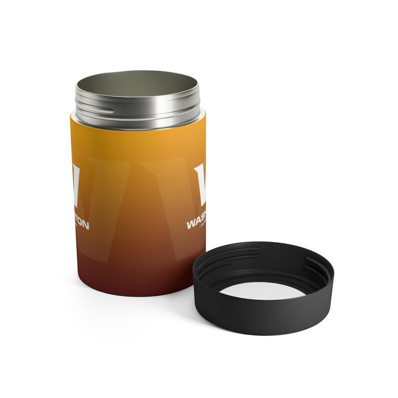Washington football team nfl stainless steel can holder let the