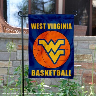 West Virginia Mountaineers Basketball Garden Banner GF00966