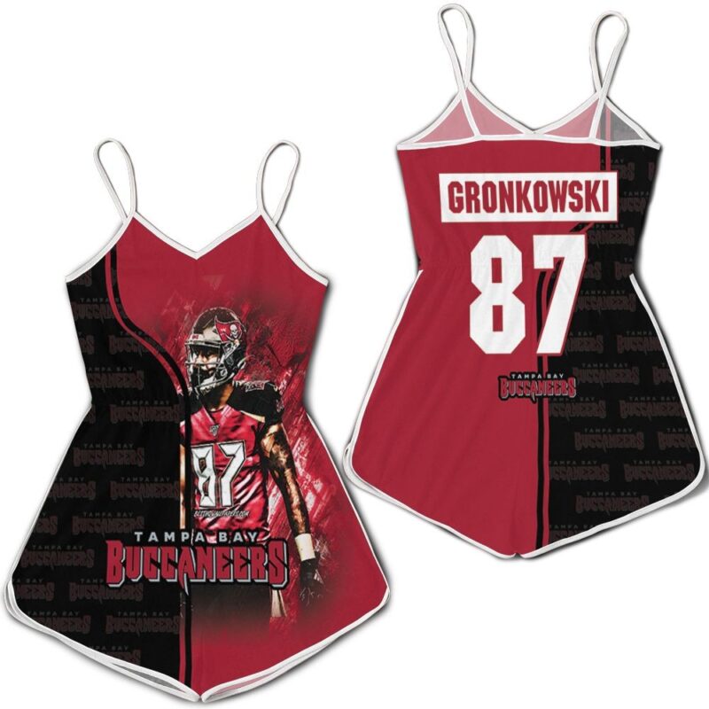 tampa bay buccaneers gronkowski legend 87 3d printed Romper RJ04073