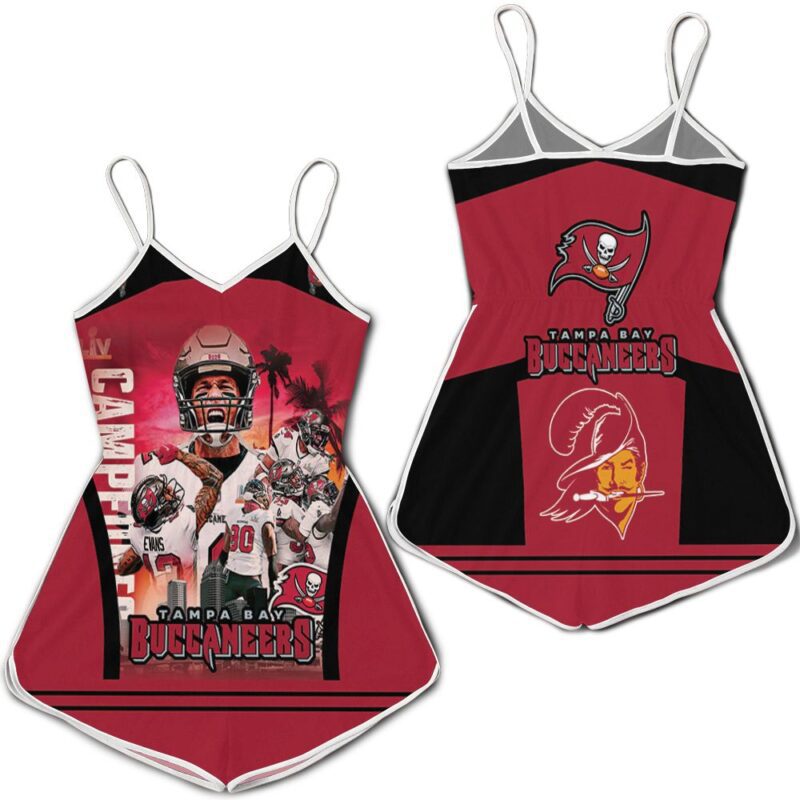 tampa bay buccaneers liv champion legend 3d printed Romper RJ04007
