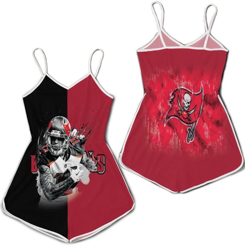 tampa bay buccaneers logo best player 3d printed for fan Romper RJ03918