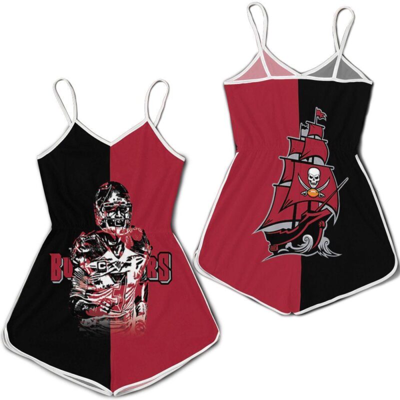 tampa bay buccaneers logo jameis winston legend for fan Romper RJ03972