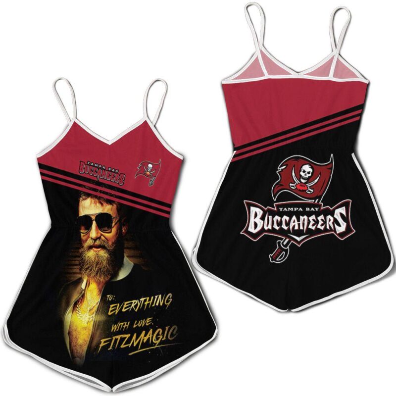 tampa bay buccaneers to everything with love fiztmagic Romper RJ04153