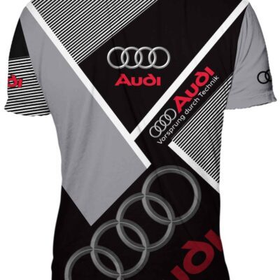 3D Cool Audi T Shirt TS0128 1