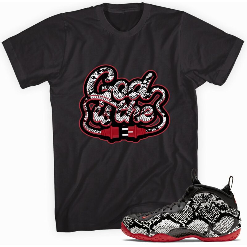 Air Foamposite One Albino Snakeskin T-Shirt - God Plug Matching Outfits