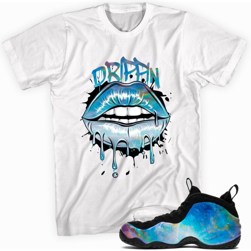 Air Foamposite One Big Bang T-Shirt - Drippin Lips Matching Outfits