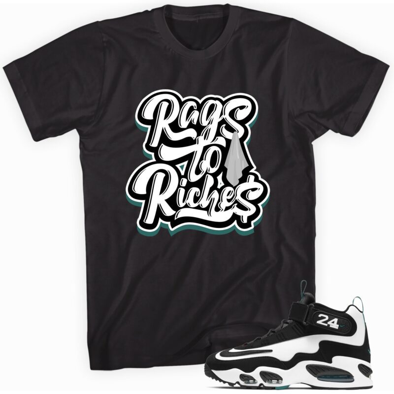 Air Griffey Max 1 Freshwater T Shirt Rags to Riches Matching Outfits 1
