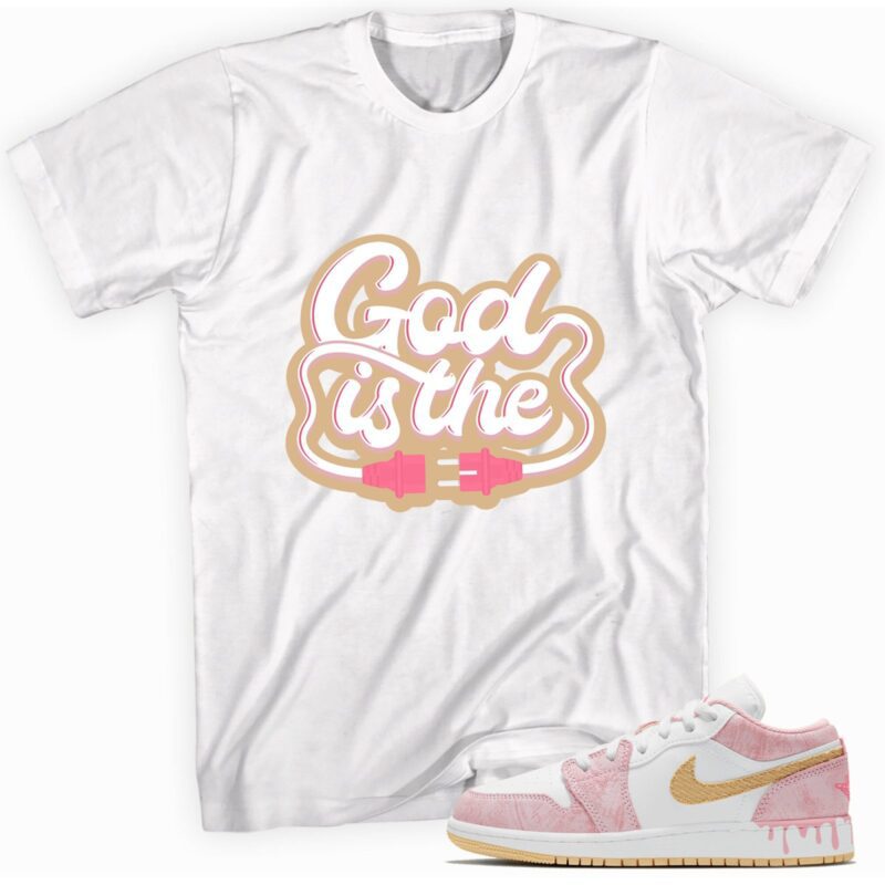 Air Jordan 1 Low Paint Drip T Shirt God Plug Matching Outfits 1