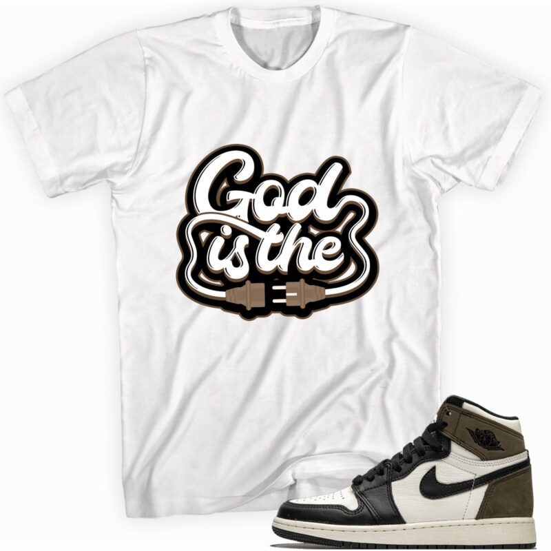 Air Jordan 1 Retro High OG Dark Mocha God Plug Matching Outfits 1