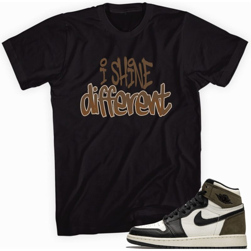 Air Jordan 1 Retro High OG Dark Mocha - Shine Different Matching Outfits