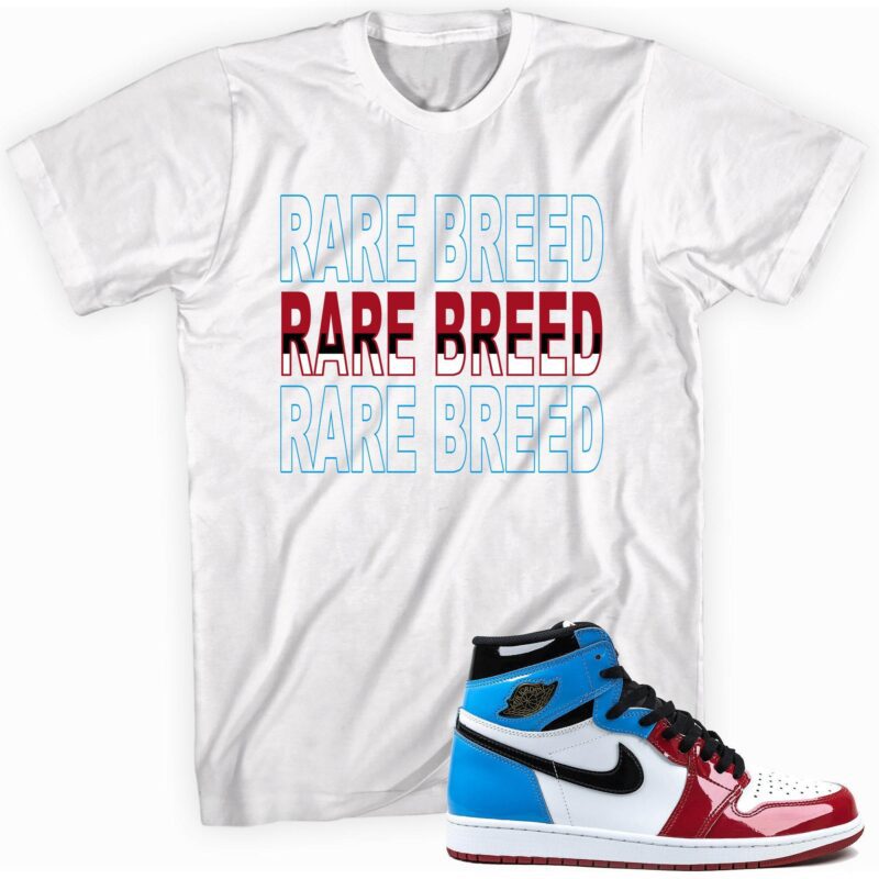 Air Jordan 1 Retro High OG Fearless T-Shirt - Rare Breed Matching Outfits