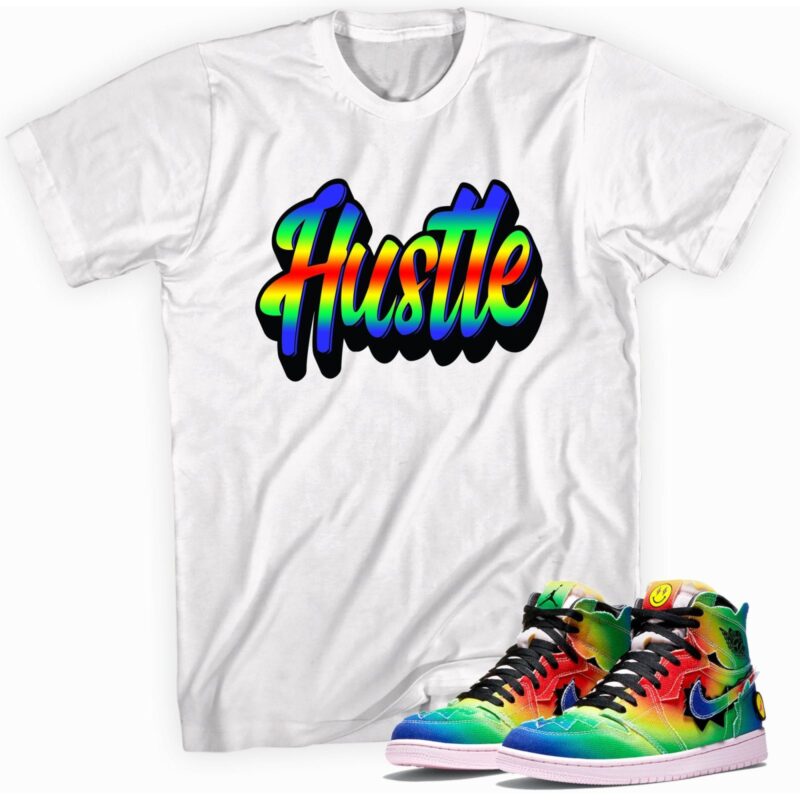 Air Jordan 1 Retro High OG J. Balvin T-Shirt - Hustle Matching Outfits
