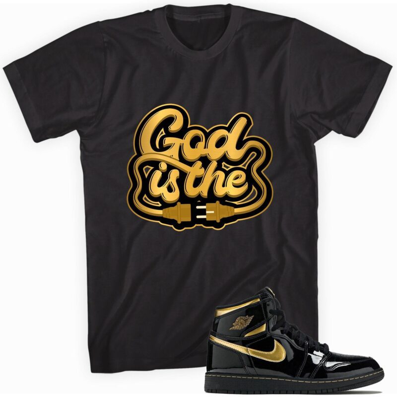 Air Jordan 1 Retro High OG Metallic Gold - God Plug Matching Outfits