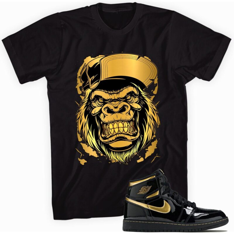 Air Jordan 1 Retro High OG Metallic Gold - Gorilla Beast Matching Outfits