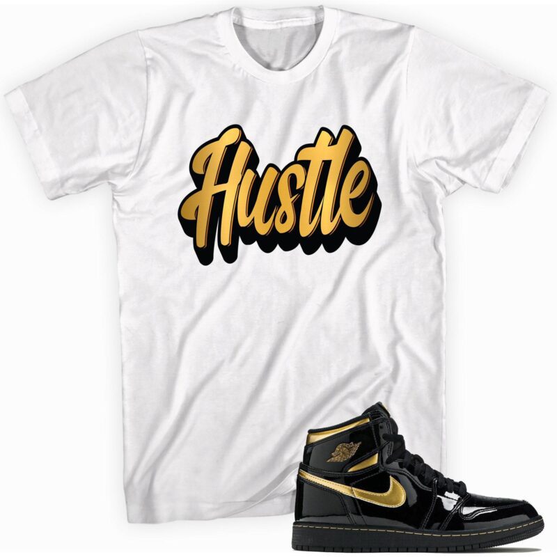 Air Jordan 1 Retro High OG Metallic Gold - Hustle Matching Outfits