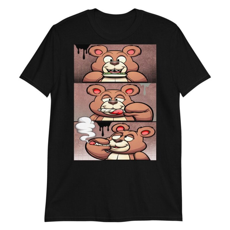 Air Jordan 1 Retro High OG Patina T Shirt Roll It Lick It Smoke It Bear Matching Outfits 2
