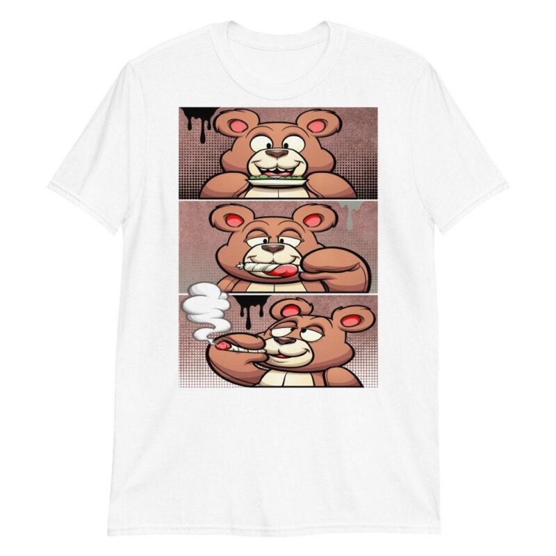 Air Jordan 1 Retro High OG Patina T Shirt Roll It Lick It Smoke It Bear Matching Outfits 3