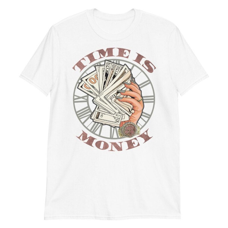Air Jordan 1 Retro High OG Patina T Shirt Time is Money Matching Outfits 3