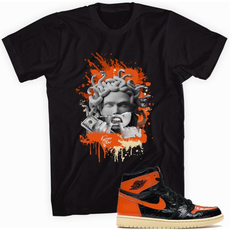 Air Jordan 1 Retro High OG Shattered Backboard T-Shirt - Medusa Matching Outfits