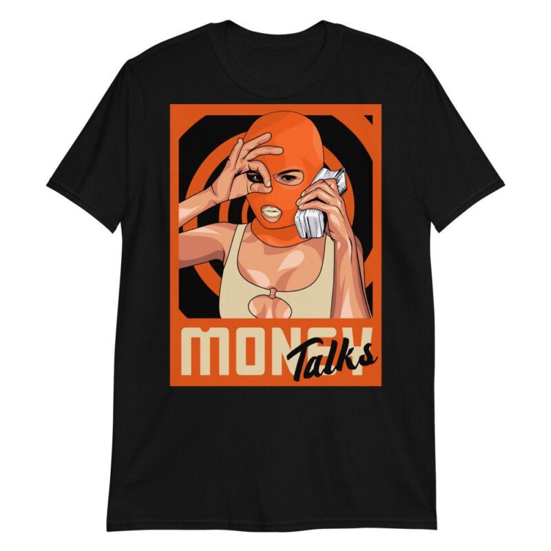 Air Jordan 1 Retro High OG Shattered Backboard T Shirt Money Talks Matching Outfits 2