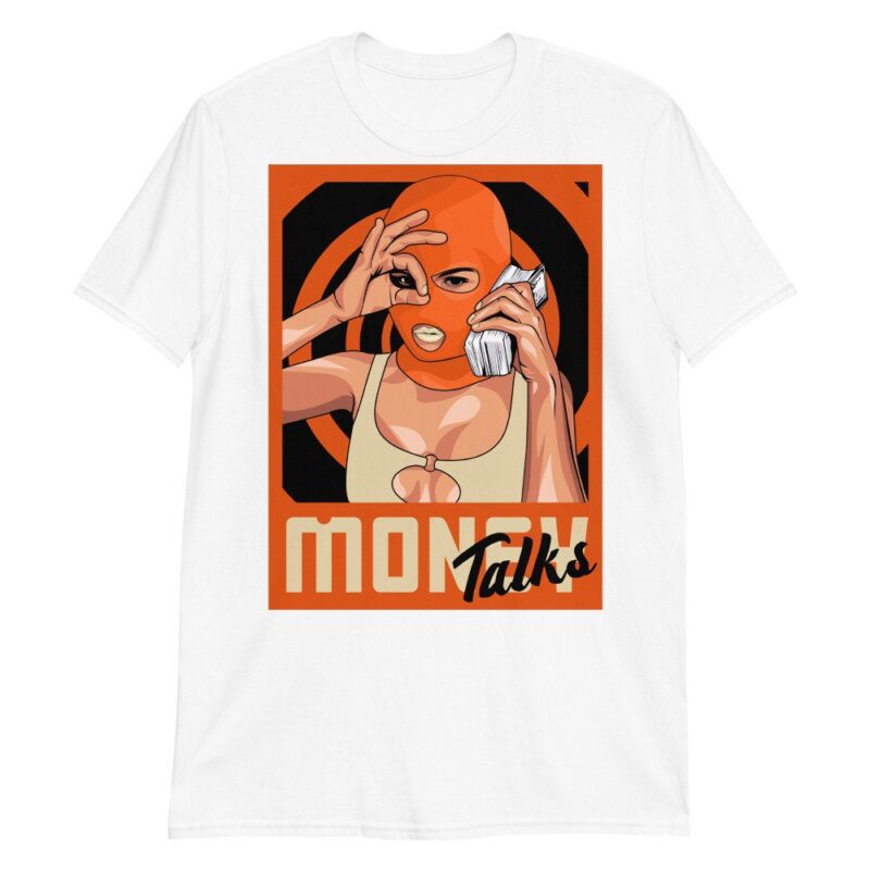 Air Jordan 1 Retro High OG Shattered Backboard T Shirt Money Talks Matching Outfits 3