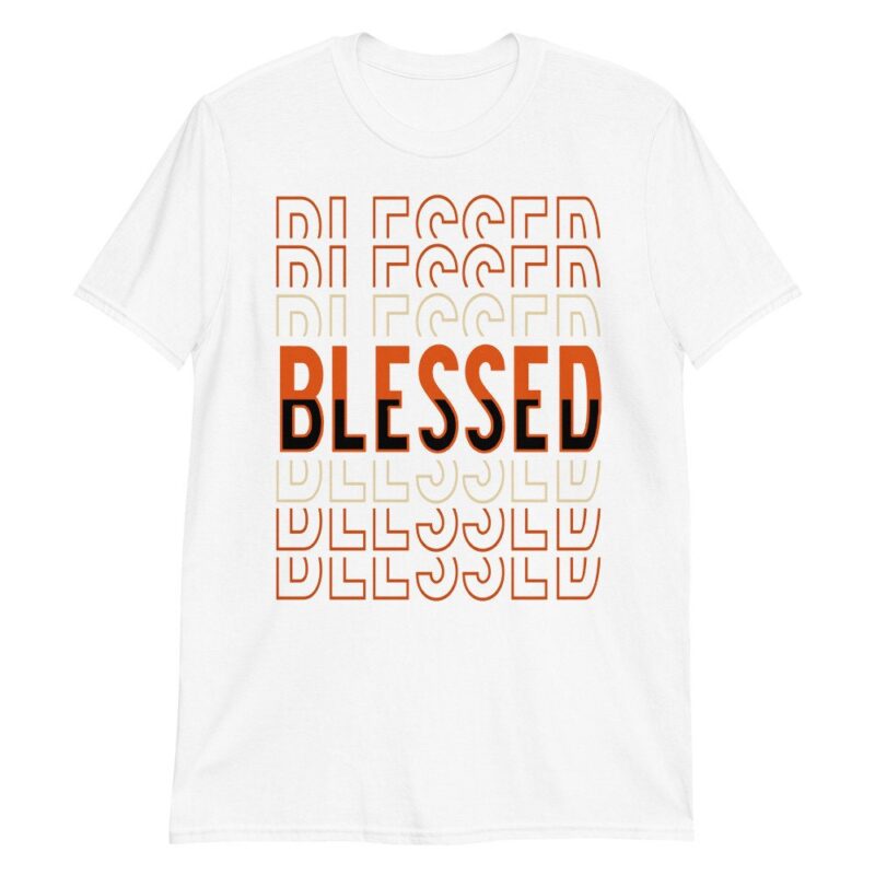 Air Jordan 1 Retro High OG Shattered Backboard T Shirt So Blessed Matching Outfits 2