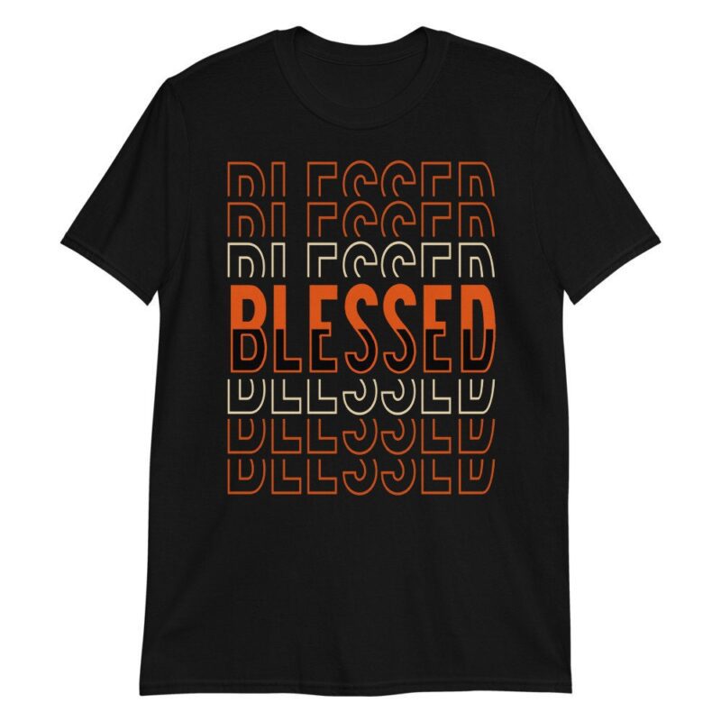 Air Jordan 1 Retro High OG Shattered Backboard T Shirt So Blessed Matching Outfits 3