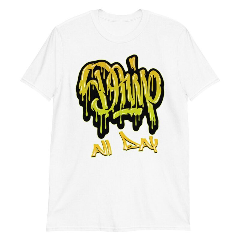Air Jordan 1 Retro High OG Volt Gold T Shirt Drip All Day Matching Outfits 2