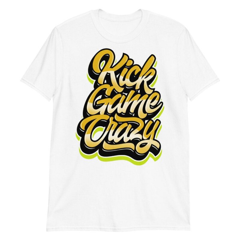Air Jordan 1 Retro High OG Volt Gold T Shirt Kick Game Crazy Matching Outfits 2