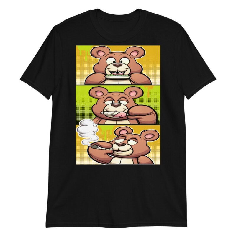 Air Jordan 1 Retro High OG Volt Gold T Shirt Roll It Lick It Smoke It Bear Matching Outfits 2