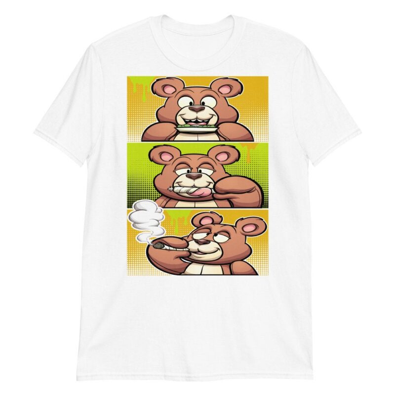 Air Jordan 1 Retro High OG Volt Gold T Shirt Roll It Lick It Smoke It Bear Matching Outfits 3