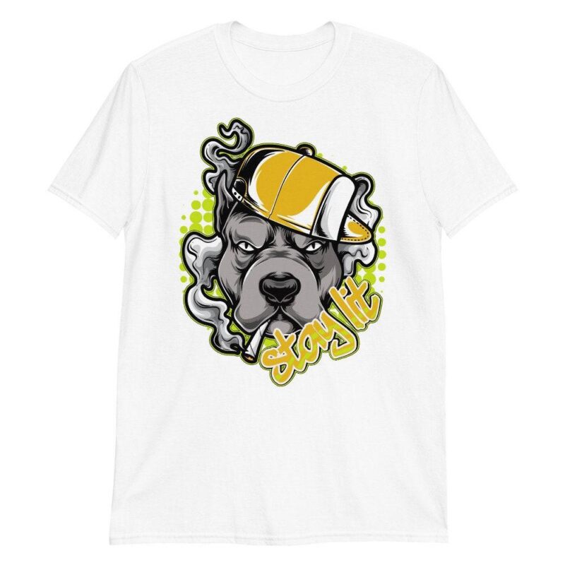 Air Jordan 1 Retro High OG Volt Gold T Shirt Stay Lit Matching Outfits 3