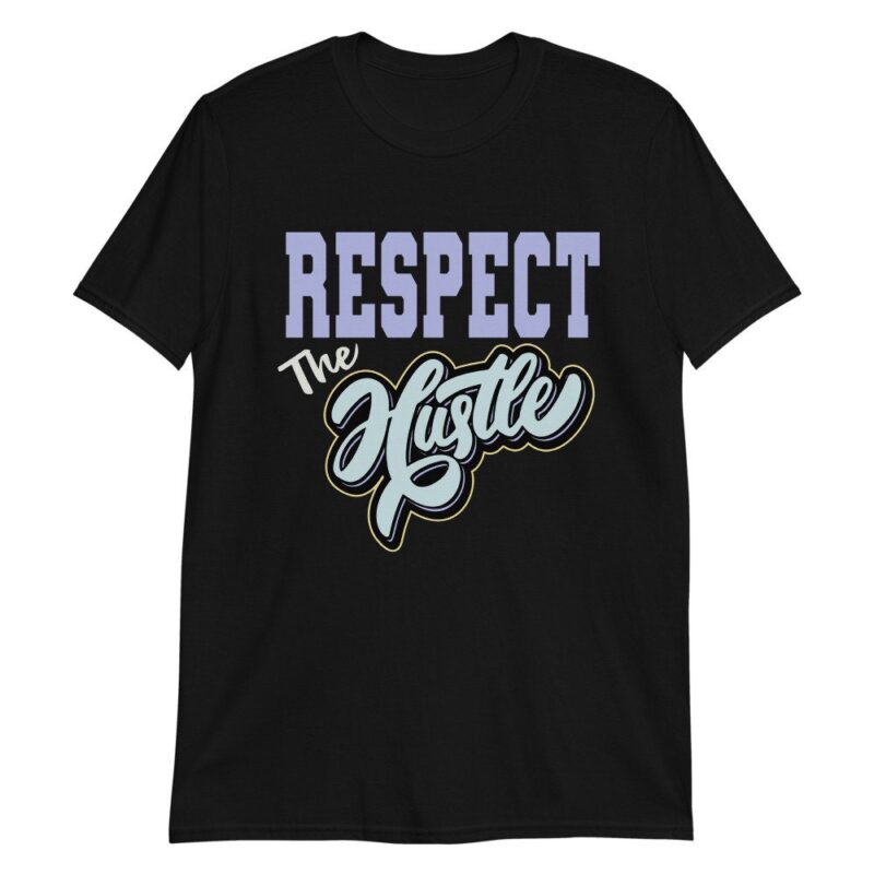 Air Jordan 1 Switch Purple Pulse T shirt Respect the Hustle Matching Outfits 2