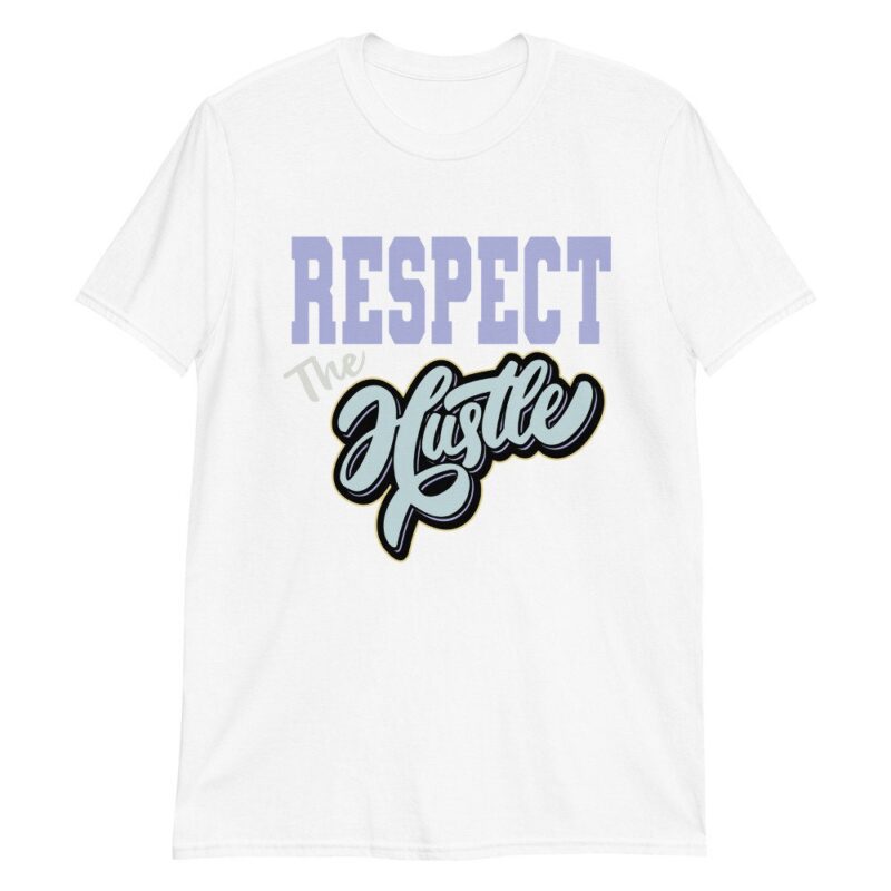 Air Jordan 1 Switch Purple Pulse T shirt Respect the Hustle Matching Outfits 3