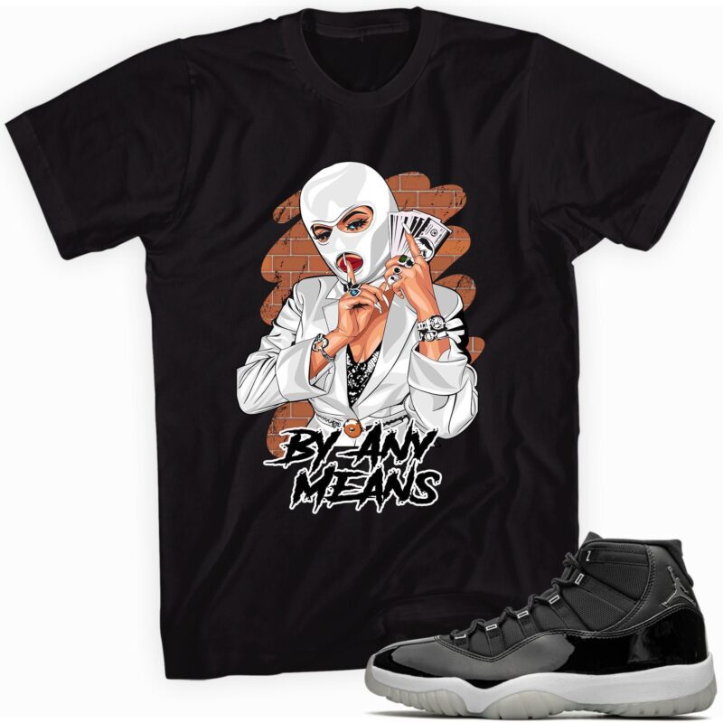 Air Jordan 11 Retro Jubilee T-Shirt - By Any Means Matching Outfits