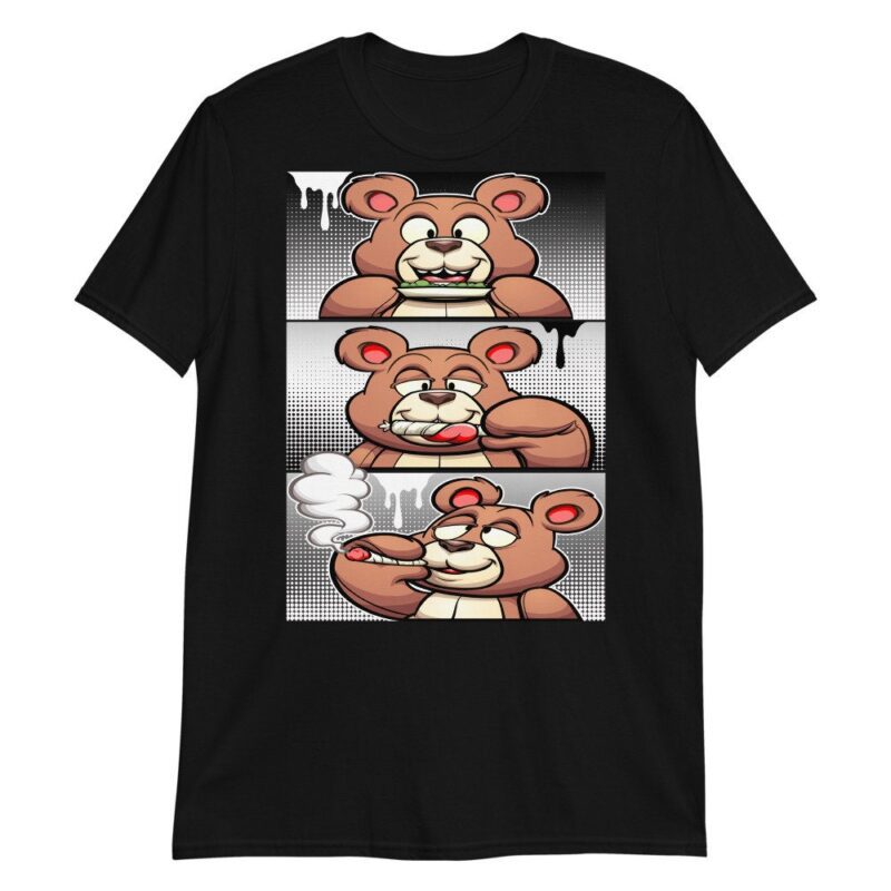 Air Jordan 11 Retro Jubilee T Shirt Roll It Lick It Smoke It Bear Matching Outfits 2