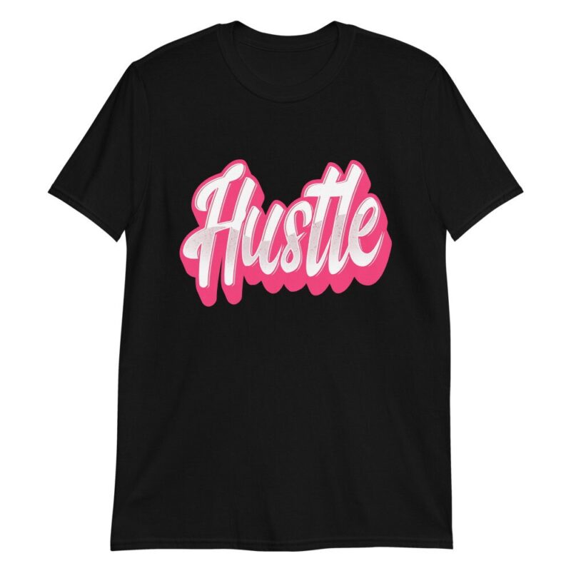 Air Jordan 12 Retro Arctic Punch Hyper Pink T Shirt Hustle Matching Outfits 3