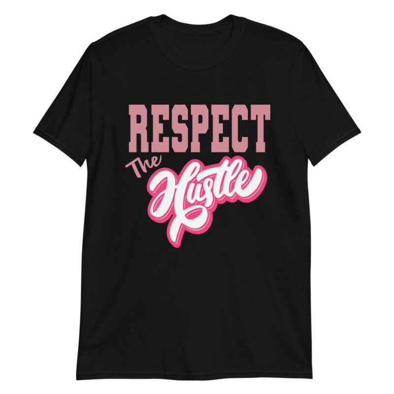 Air Jordan 12 Retro Arctic Punch Hyper Pink T Shirt Respect the Hustle Matching Outfits 3