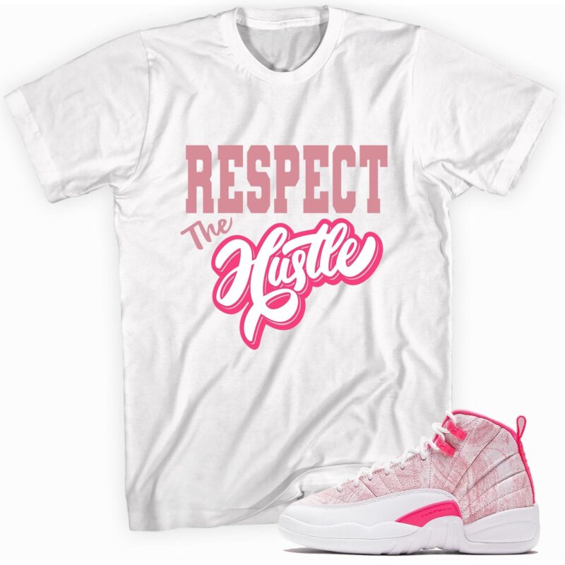 Air Jordan 12 Retro Arctic Punch (Hyper Pink) T-Shirt - Respect the Hustle Matching Outfits