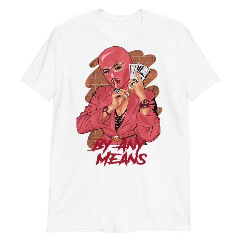 Air Jordan 12 Retro Reverse Flu Game T Shirt By Any Means Matching Outfits 3