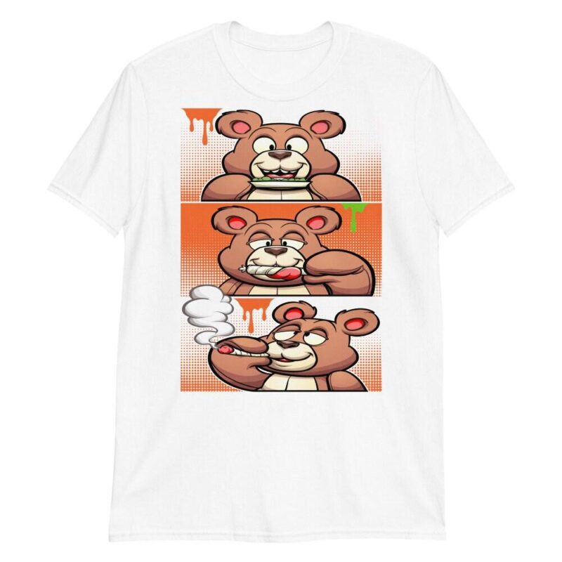 Air Jordan 13 Retro Starfish T Shirt Roll It Lick It Smoke It Bear Matching Outfits 1