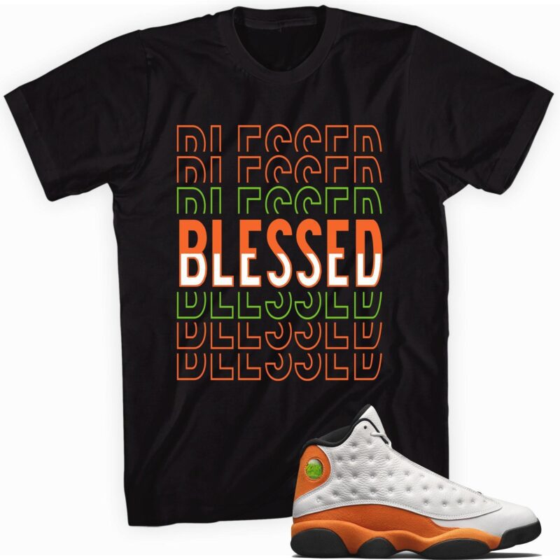 Air Jordan 13 Retro Starfish T-Shirt - So Blessed Matching Outfits