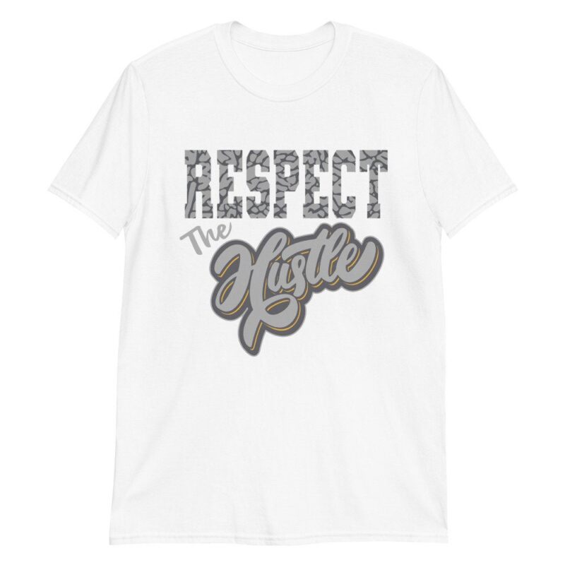 Air Jordan 3 Retro Cool Grey 2021 T Shirt Respect the Hustle Matching Outfits 2