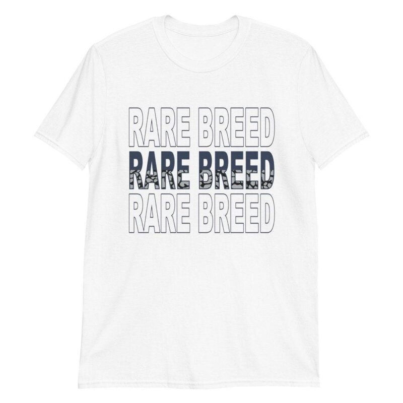 Air Jordan 3 Retro Midnight Navy T Shirt Rare Breed Matching Outfits 2