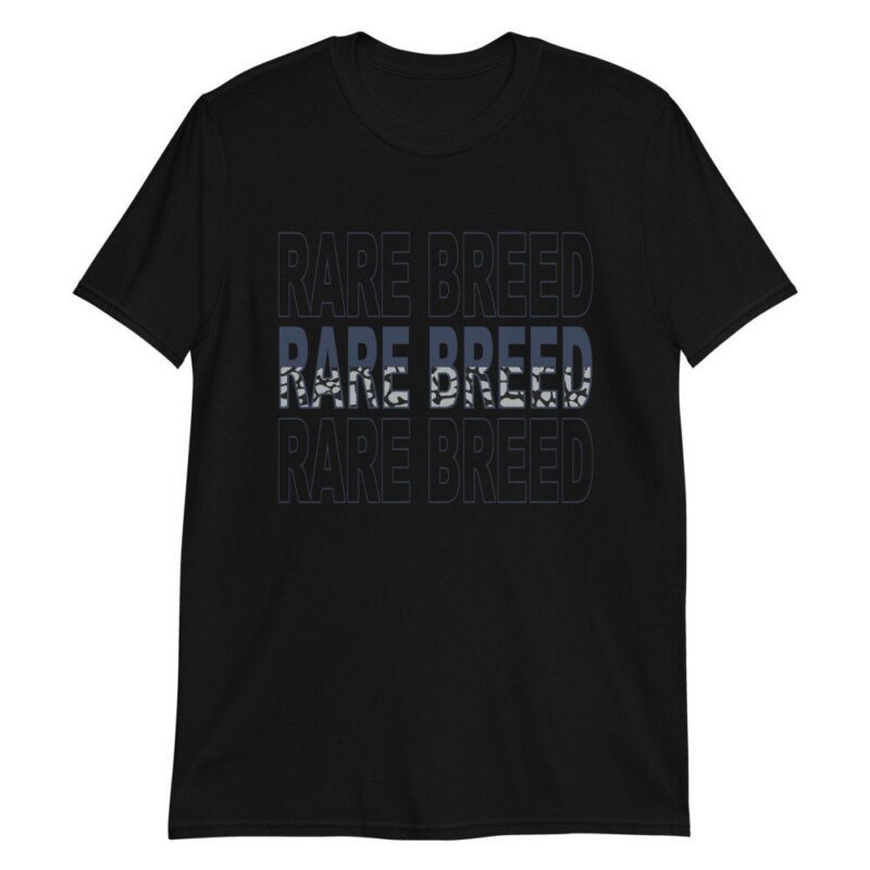 Air Jordan 3 Retro Midnight Navy T Shirt Rare Breed Matching Outfits 3